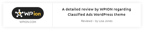 Classiera – Thème WordPress pour petites annonces Classiera présenté sur WPION