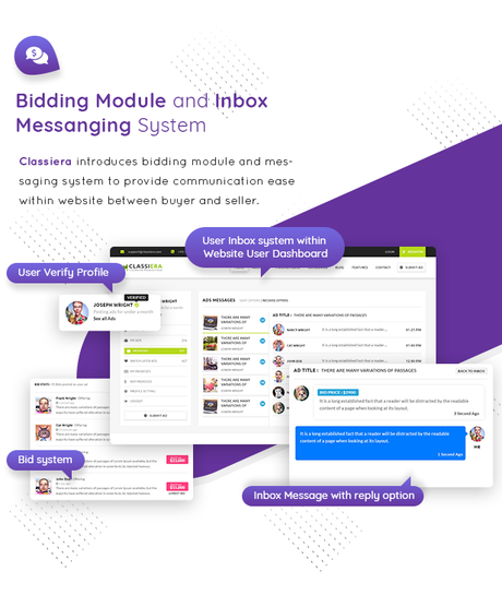 Classiera – Thème WordPress pour petites annonces Thème WordPress d'enchères