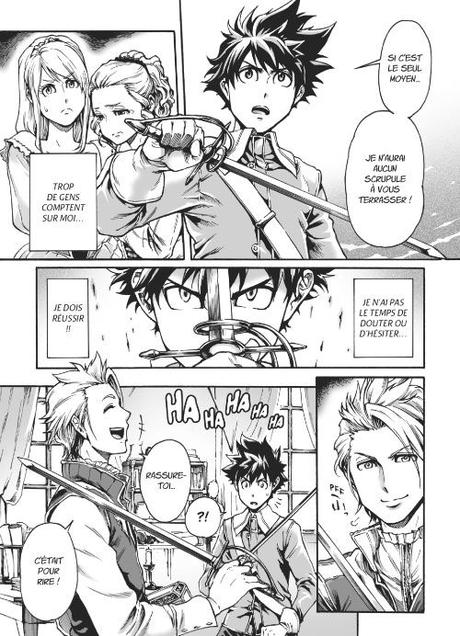 Les trois Mousquetaires en manga