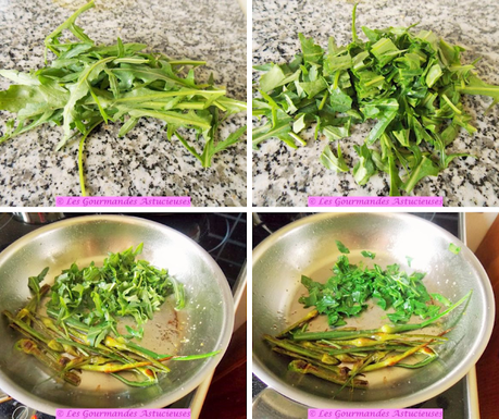 Bourgeons d'ail et d'oignon sur crackers (Vegan)