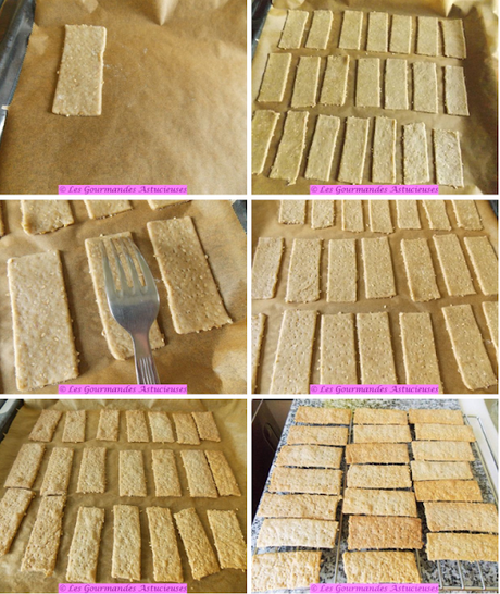 Bourgeons d'ail et d'oignon sur crackers (Vegan)