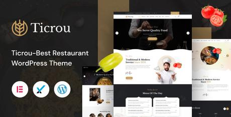 Ticrou – Thème WordPress pour restaurants