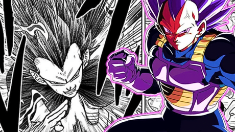 ultra ego vegeta manga nouvelle forme dragon ball