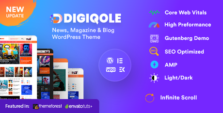 Digiqole – Thème WordPress pour les magazines d’actualités Digiqole – Thème WordPress pour les magazines d’actualités