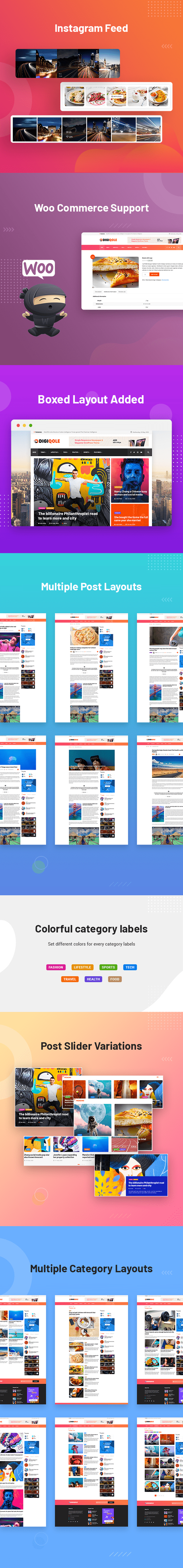 Digiqole – Thème WordPress pour les magazines d’actualités Digiqole WordPress