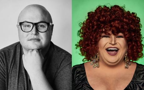 Portraits puissants de Drag Queens en costume et hors costume Faites glisser la reine dans et hors du costume.