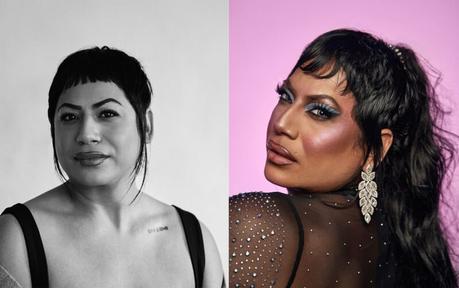 Portraits puissants de Drag Queens en costume et hors costume Faites glisser la reine dans et hors du costume.