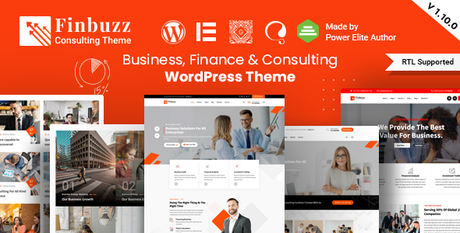 Finbuzz – Thème WordPress pour entreprises