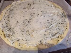 Roulé ricotta chorizo et roquette Roulé ricotta chorizo et roquette