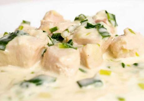 poulet à la crème ww