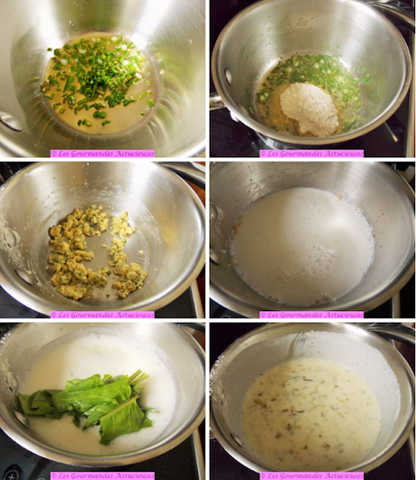 Sauce onctueuse à l'oseille pour accompagner du riz et de la verdure originale (Vegan)
