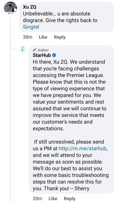 StarHub s’excuse après que les abonnés aient rencontré des problèmes et des écrans gelés le dernier jour de la Premier League – Mothership.SG