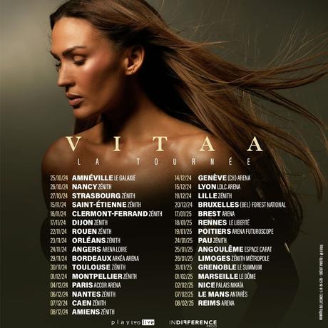 🎶🎤 VITAA - En tournée en 2024 !  toutes les dates