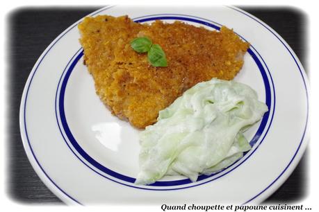 ESCALOPES PANEES CHAPELURE FLOCONS DE MAÏS & AROMATES escalopes de veau panées à la chapelure flocons de maïs et aromates-2723