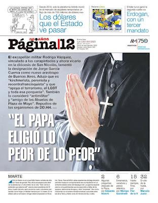 Le nouvel archevêque de Buenos Aires a déjà la droite contre lui [Actu]