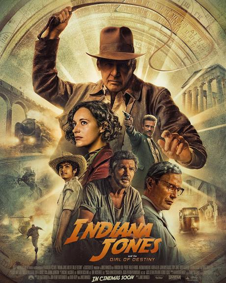 Nouvelle affiche US pour Indiana Jones et le cadran de la destinée de James Mangold