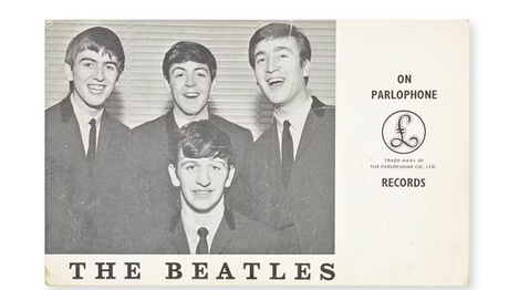 Un mot d’excuse écrit par les Beatles pour une écolière qu’ils ont rejetée il y a 60 ans se vend pour 11 520 £.