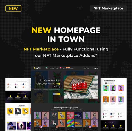 Cryptic – Thème WordPress de crypto-monnaie Cryptic - Thème WordPress de crypto-monnaie - 2