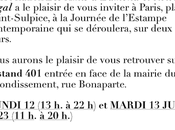 Journée l’estampe contemporaine 2023. 12/13 Juin