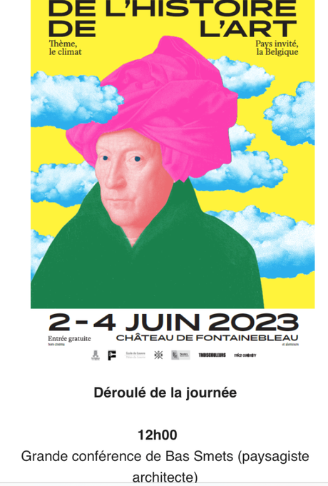 I N H A   Festival de l’histoire de l’art  – le 2 & 4 Juin 2023. (Château de Fontainebleau)