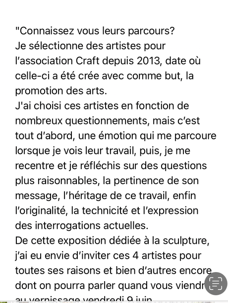 Biennale de la céramique à Dieulefit (Drôme Provençale) le 9 Juin 2023.  Galerie Craft .