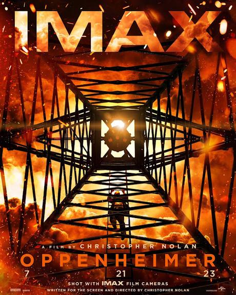 Affiche IMAX pour Oppenheimer de Christopher Nolan
