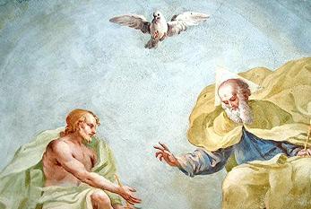 Peinture de la Sainte Trinité