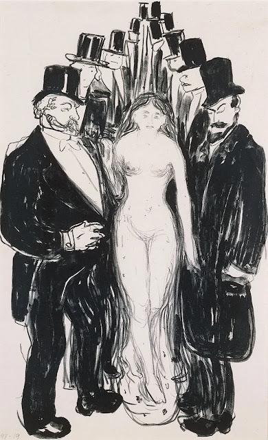 Edvard Munch - L'allée - 1895