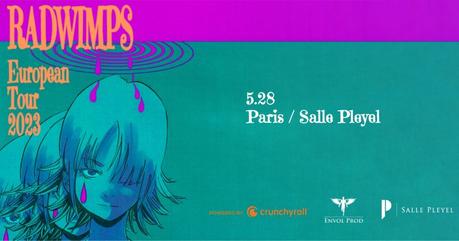 Live report : RADWIMPS en concert Salle Pleyel