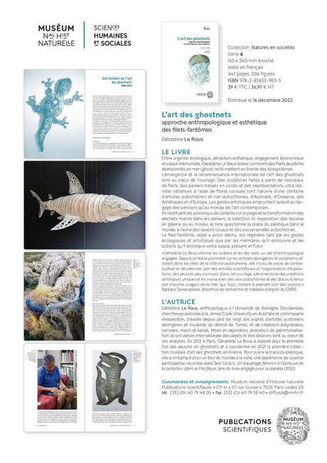 À la rencontre de l'art des ghostnets avec Géraldine Le Roux À la rencontre de l'art des ghostnets avec Géraldine Le Roux
