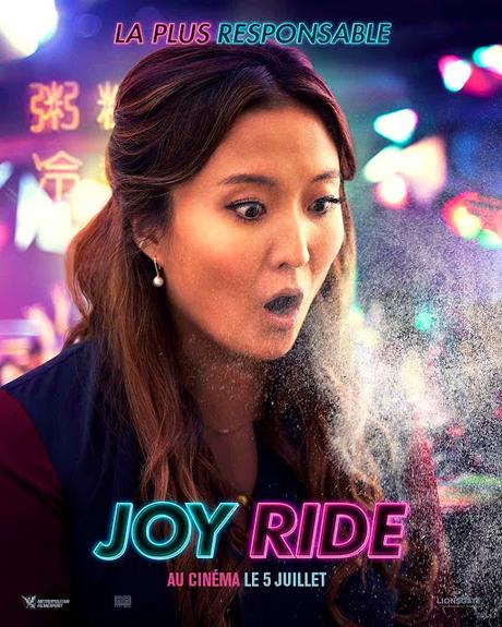Affiches personnages FR pour Joy Ride signé Adele Lim