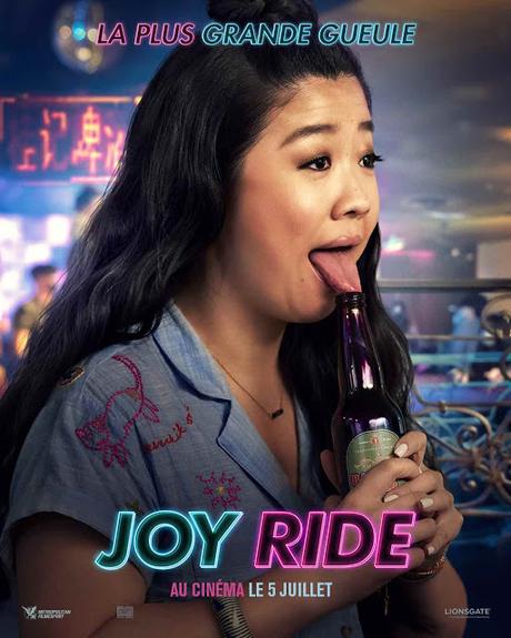 Affiches personnages FR pour Joy Ride signé Adele Lim