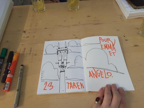 Les images de la dédicace chez « Bières, Feuille, Ciseaux »