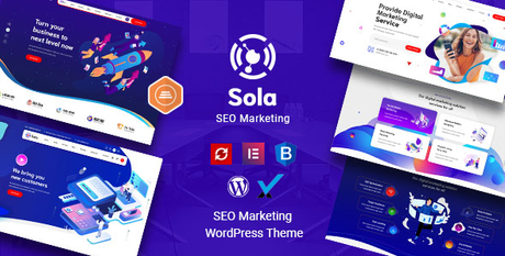 Sola – Thème WordPress pour le marketing SEO