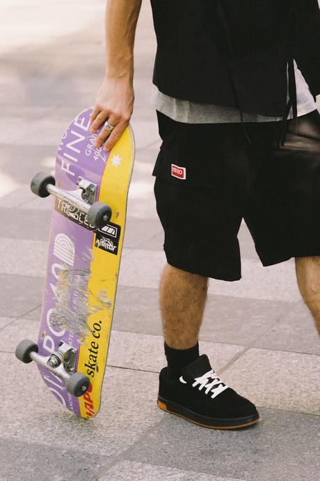 Arthur Giat skate la Dome de Kenzo