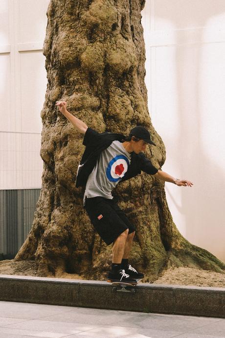 Arthur Giat skate la Dome de Kenzo