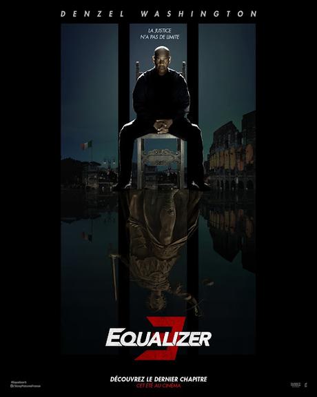 Nouvelle affiche FR pour Equalizer 3 signé Antoine Fuqua