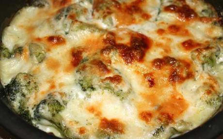 Gratin de Brocoli au Bleu ww
