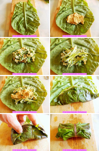 Nems de salade pleins de surprises (Vegan)