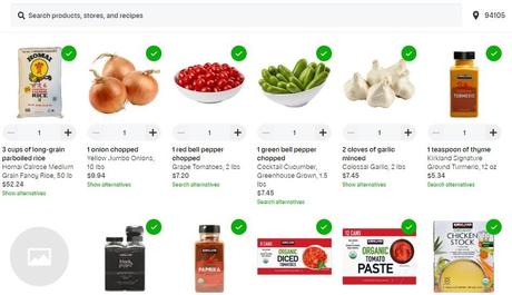 Les 9 meilleurs plugins ChatGPT que vous pouvez essayer dès maintenant Plugin InstarCart en action