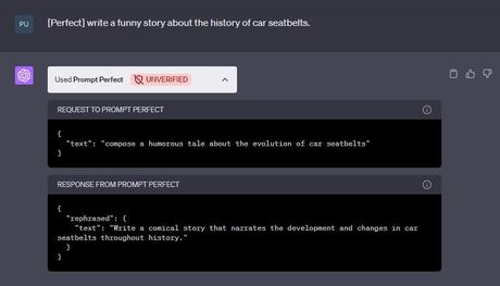 Les 9 meilleurs plugins ChatGPT que vous pouvez essayer dès maintenant ChatGPT Prompt plugin parfait en action