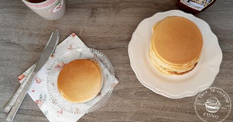 Pancakes légers et protéinés au skyr - Dans la cuisine d'Hilary