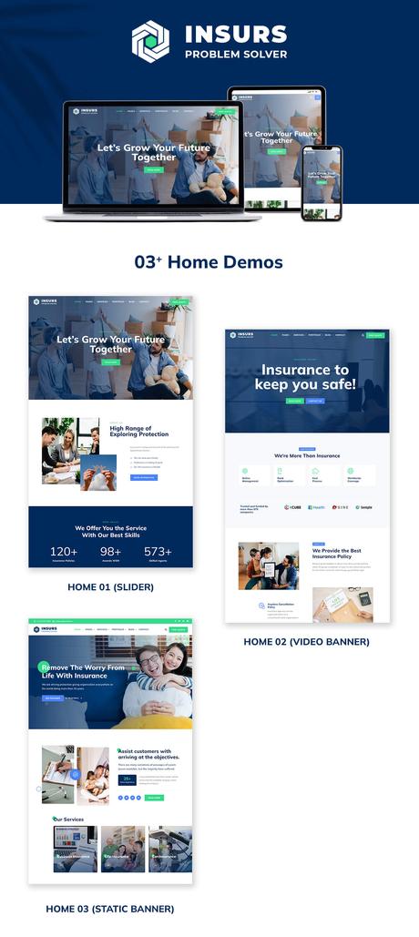 Thème WordPress d'assurance Thème WordPress d'assurance