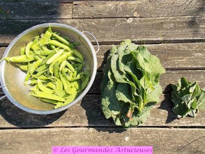 Soupe froide bourrache-guimauve, jus de cosses de petits pois et légumes de printemps (Vegan) Soupe froide bourrache-guimauve, jus de cosses de petits pois et légumes de printemps (Vegan)