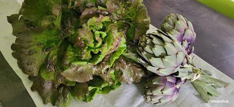 Carciofi alla romana - Artichauts à la romaine