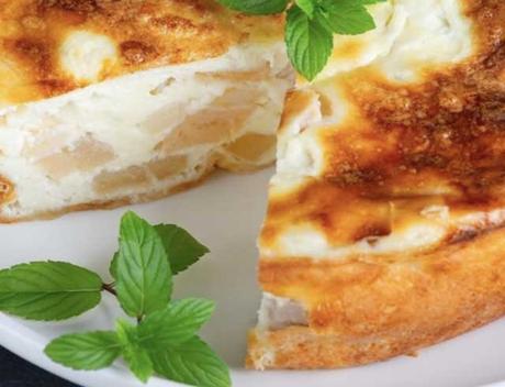 Gâteau au Fromage Blanc et Pommes ww