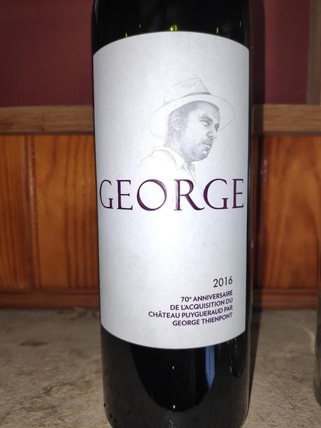 Francs-Cotes de Bordeaux : Puygueraud cuvée George 2016, Bordeaux : Blanc de Lynch-Bages 2018 IMG_20230614_181426