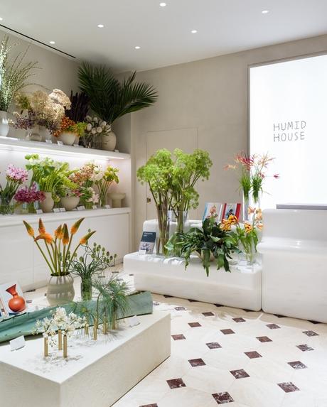 Un shop in shop d’arrangements floraux à Paris
