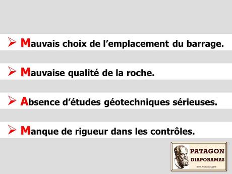 La France - L'histoire du barrage de Malpasset