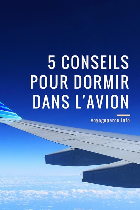 5 conseils pour dormir dans l’avion